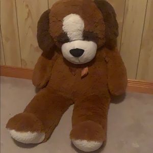 Large stuffed bear